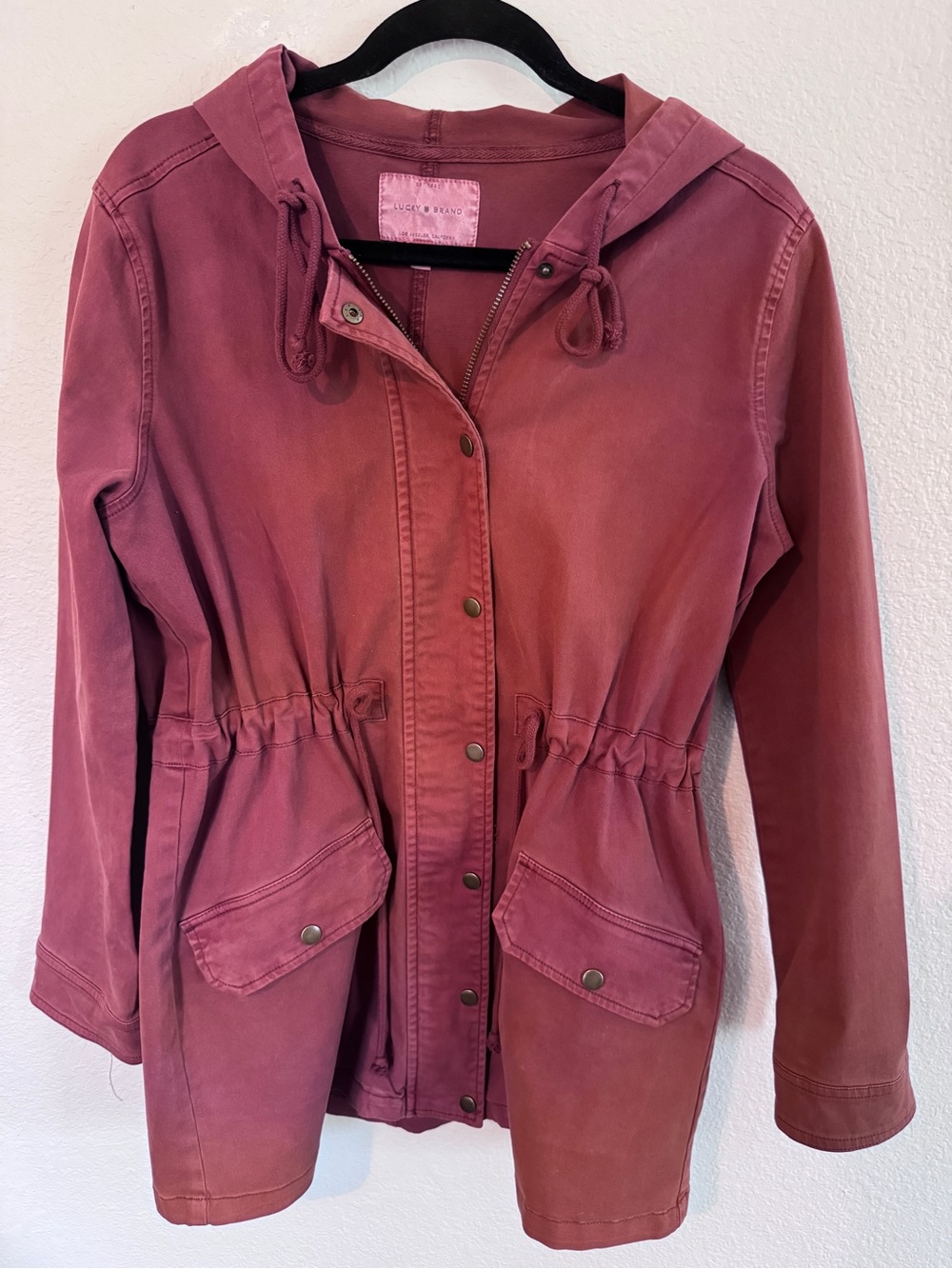 Lucky Brand Field / Utility Jacket in Cayenne ~ Size Small